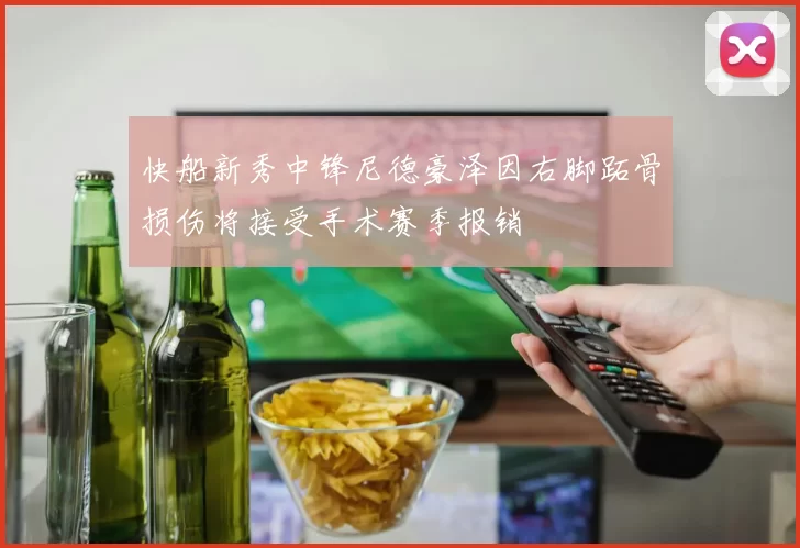 快船新秀中锋尼德豪泽因右脚跖骨损伤将接受手术赛季报销
